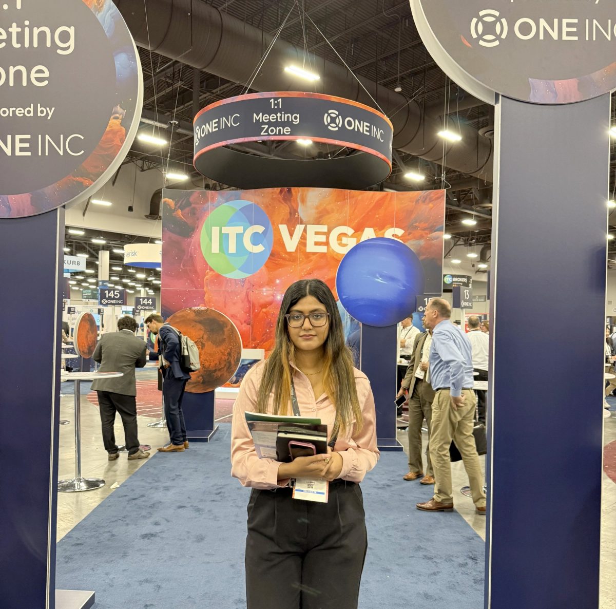 BAPM student attending ITC conference in Las Vegas.
