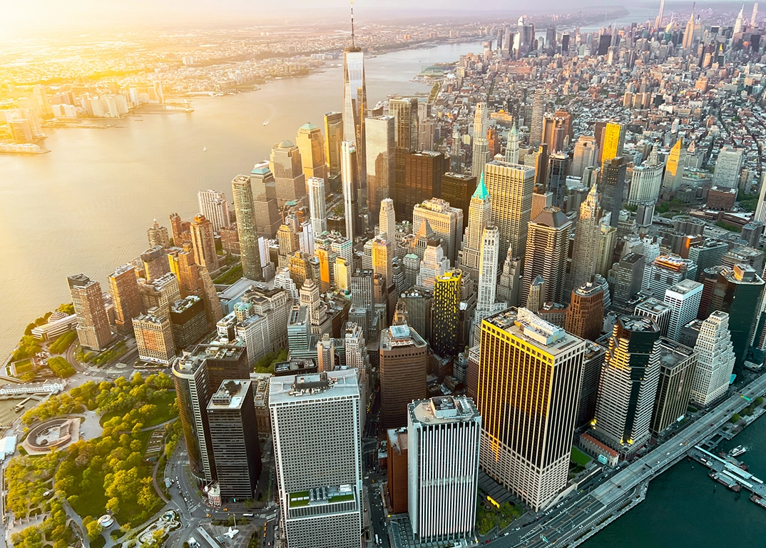Birds eye view of citiscape